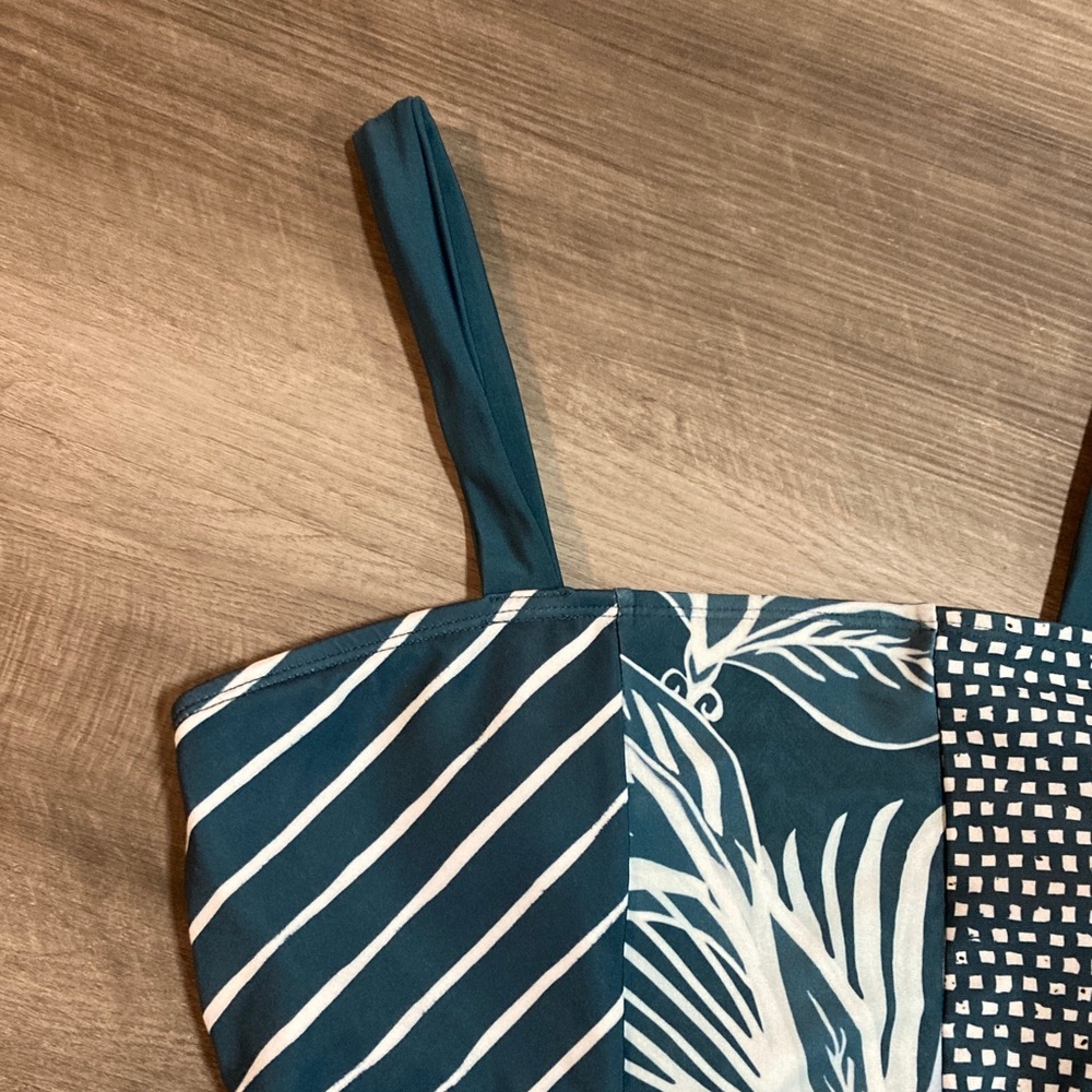 Nani Solstice Patchwork Colorblock One Piece Swim… - image 5